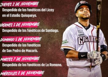 Nelson Cruz se despedirá del béisbol dominicano por todo lo alto esta temporada