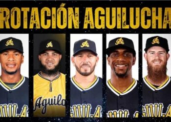 Águilas Cibaeñas Presenta balanceada  Rotación de Lanzadores para la Temporada 2023-2024