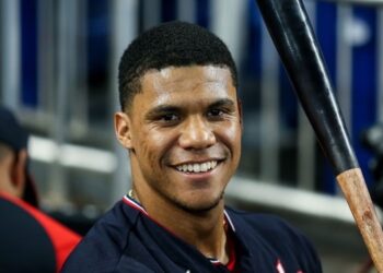 Juan Soto para los Yankees de Nueva York