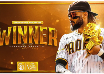 Fernando Tatis Jr. gana el premio Guante de Oro