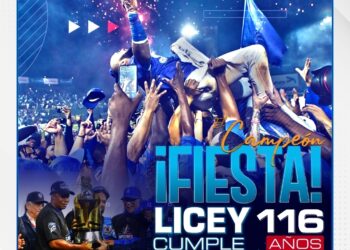 Licey de júbilo: Cumple 116 años de gloria y éxitos