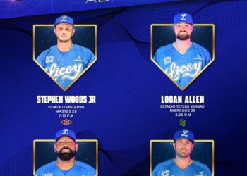 Licey anuncia su rotación para próximos partidos
