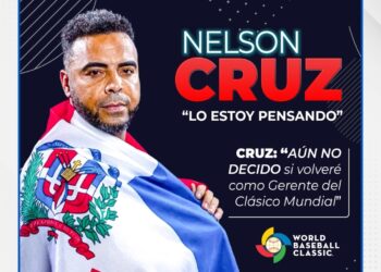 Nelson Cruz: “Lo estoy pensando todavía”