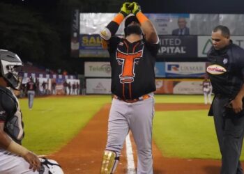 Juan Francisco sacó su cuadrangular 85 de su carrera