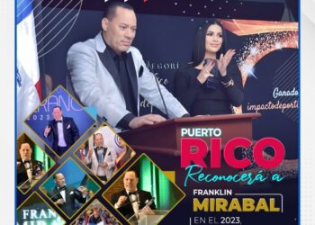 FRANKLIN MIRABAL será reconocido este sábado en Puerto Rico