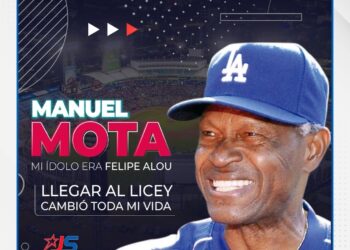 Manny Mota: ¡El Licey lo hizo glorioso!