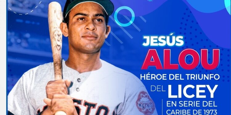 Jesús Alou llevó su calidad a Serie del Caribe de 1973