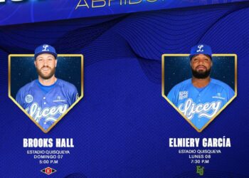 La rotación del Licey para próximos cuatro partidos del Round Robin