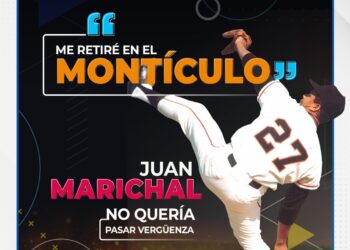 Juan Marichal: ¡Se retiró desde el montículo!