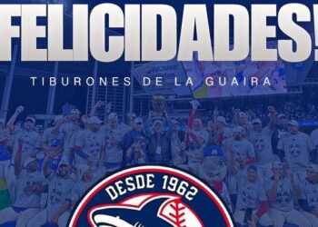 Licey felicita a los Tiburones por su primer campeonato de Serie del Caribe