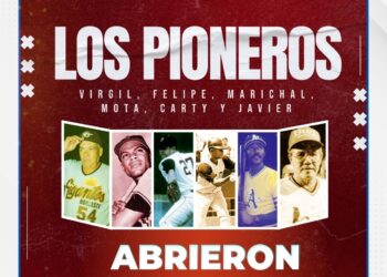 Los pioneros: Virgil, Felipe, Mateo, Mota, Marichal y Javier