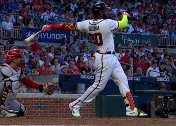 Marcell Ozuna lidera las grandes ligas con 9 jonrones