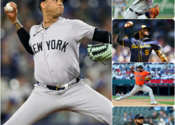 Los 5 mejores abridores dominicanos en el primer mes en MLB
