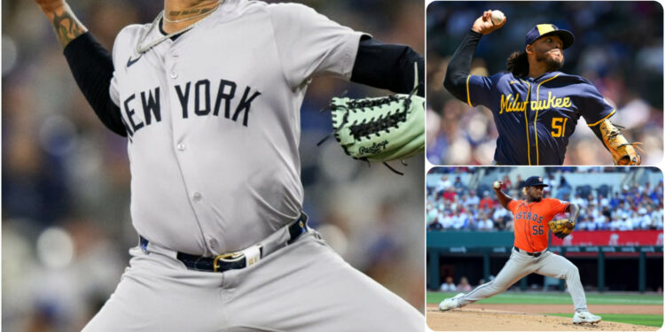 Los 5 mejores abridores dominicanos en el primer mes en MLB