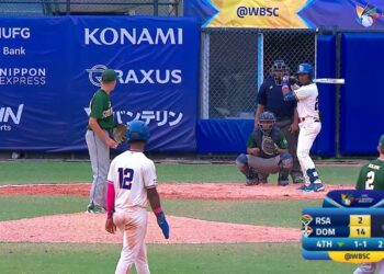 República Dominicana derrota por nocaut a Sudáfrica