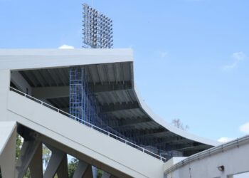 José Monegro resalta avance remodelación Estadio Olímpico
