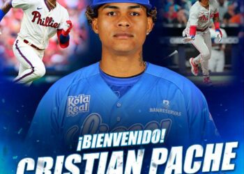 Licey adquiere a Cristian Pache desde las Estrellas