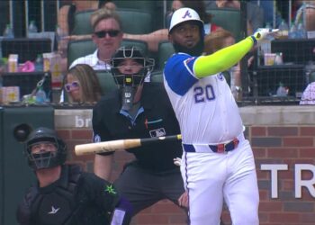 Marcell Ozuna pega su jonrón 34