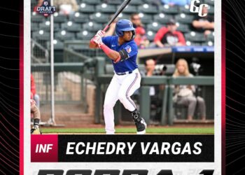 Gigantes escogen a Echedry Vargas como su primer pick en Draft de Novatos