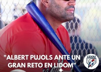 Albert Pujols se juega carta peligrosa en Lidom