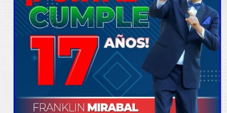 ¡De fiesta!  Nuestro portal cumple 17 años