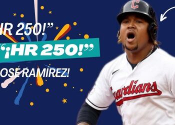 José Ramírez despacha su jonrón 250 de su carrera