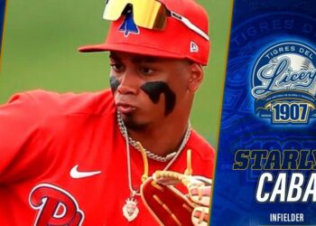 Starlyn Caba es el primer pick del Licey en Draft de Novatos 2024