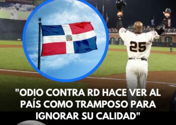 RD: Potencia del béisbol que tumba el odio