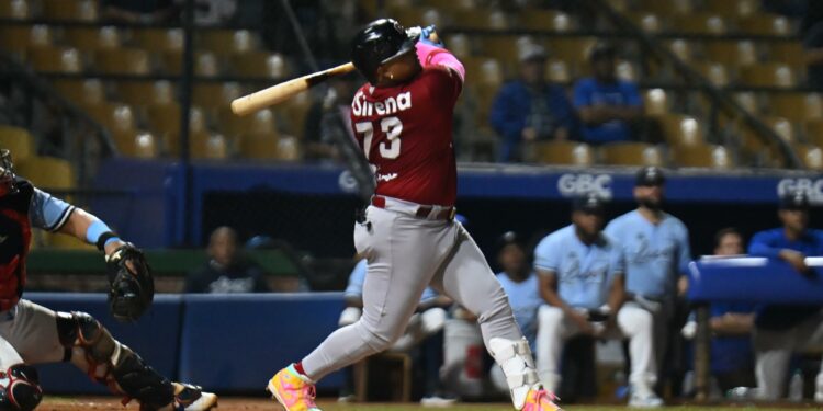 Yermín Mercedes da noveno jonrón de su carrera ante Licey