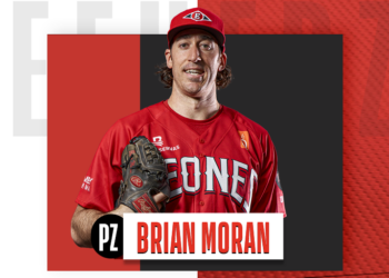 Brian Moran regresa al bullpen de los Leones