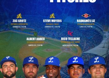 Licey anuncia rotación para próximos partidos