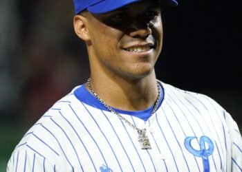 Juan Soto espera vestir muy pronto la chaqueta del Licey