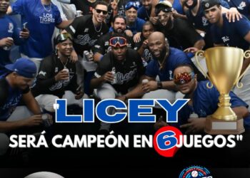 Tigres del Licey serán campeones en 6 juegos