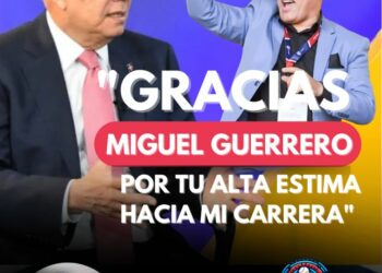 Miguel Guerrero elogia carrera de Franklin Mirabal