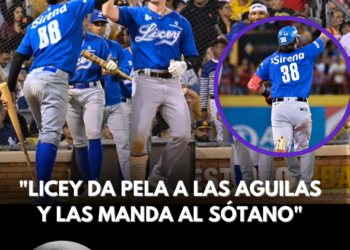 Licey vuelve a vapulear a las Águilas en Santiago