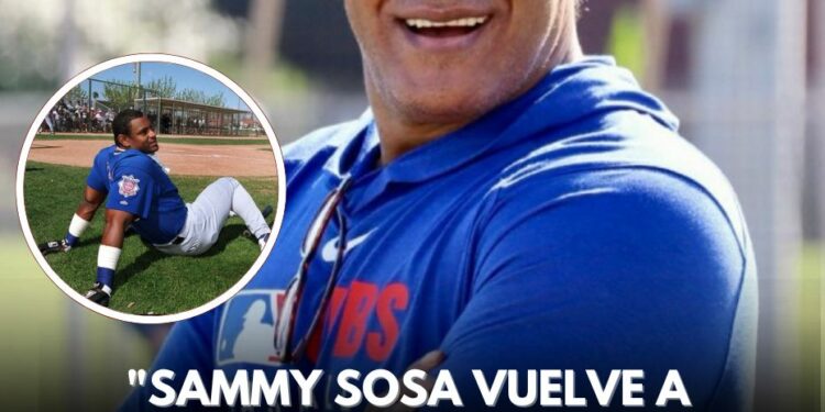 Sammy Sosa vuelve a sonreír en el béisbol