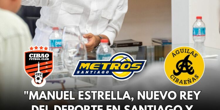 Manuel Estrella: el nuevo rey del deporte en Santiago y el Cibao
