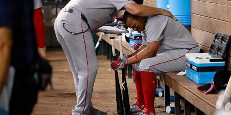 Preocupa el lento comienzo de temporada de Rafael Devers