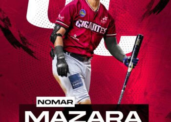 Gigantes del Cibao firman al jardinero Nomar Mazara en la agencia libre