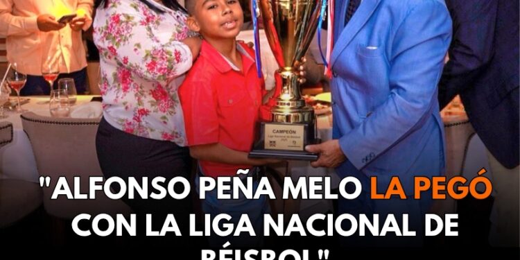 Alfonso Peña Melo tuvo gran visión con la Liga Nacional de Béisbol