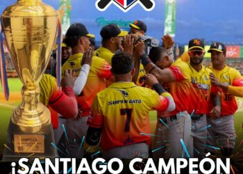 Santiago campeón de la Liga Nacional de Béisbol