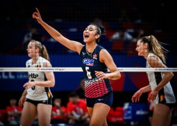 Voleibol RD vence 3-0 a Bélgica en VNL
