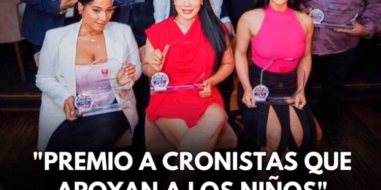 ¡Emoción! Premio a cronistas por apoyar a los niños