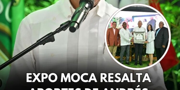 Expo Moca 2025 reconoce trayectoria y aportes de Andrés  Bautista