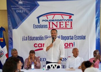 INEFI anuncia construcción de moderno polideportivo techado en el sector Los Mina