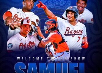 Orioles llaman a Samuel Basallo a Las Mayores