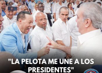 La pelota me une a los presidentes de RD