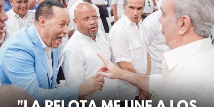 La pelota me une a los presidentes de RD