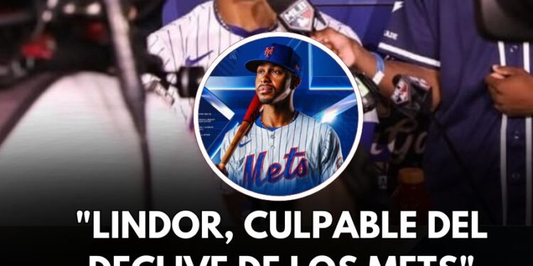 Lindor: culpable del declive de los Mets