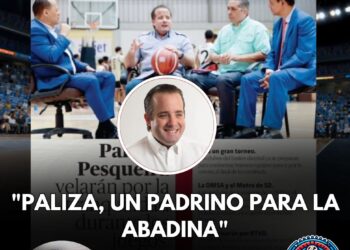 ¡Salto al centro! Paliza es padrino de la Abadina